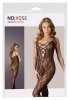 Uwodzicielski bodystocking koronkowy kombinezon erotyczny S/M